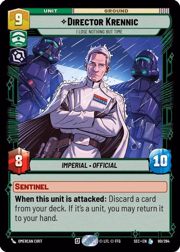 Director Krennic - I Lose Nothing But Time - Legendary (90/264)