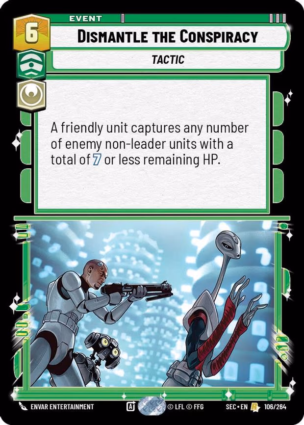 Dismantle the Conspiracy - Rare (106/264)