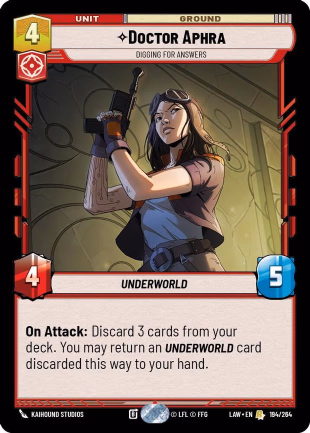 Doctor Aphra - Digging for Answers - Rare (194/264)