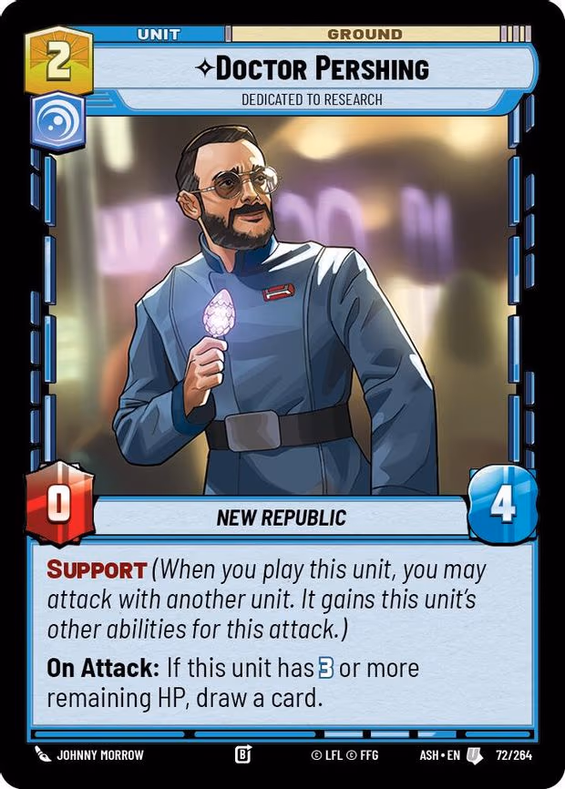 Doctor Pershing - Dedicated to Research - Uncommon (72/264)