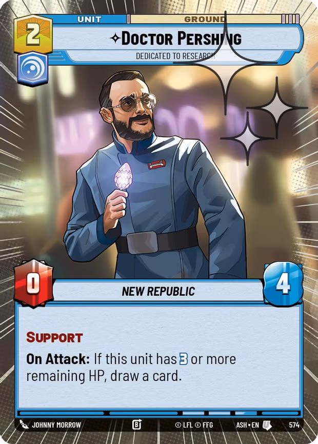 Doctor Pershing - Dedicated to Research - Uncommon (574)