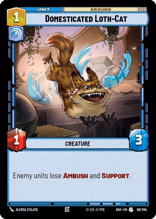 Domesticated Loth-Cat - Uncommon (68/264)