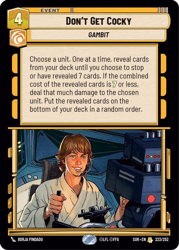 Don't Get Cocky - Rare (223/252)