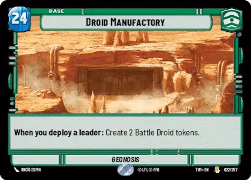 Droid Manufactory - Rare (022/257)