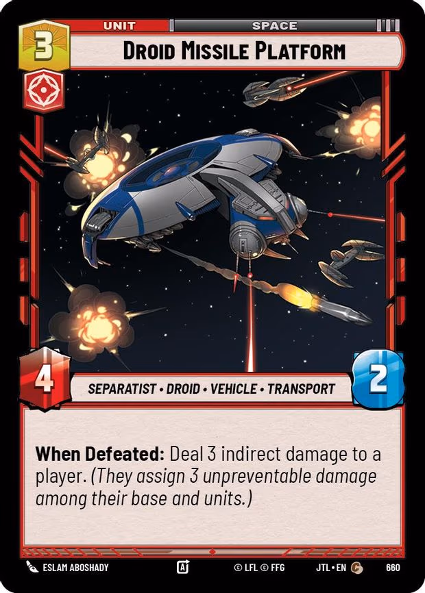 Droid Missile Platform - Common (660)