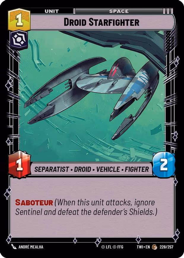 Droid Starfighter - Common (228/257)