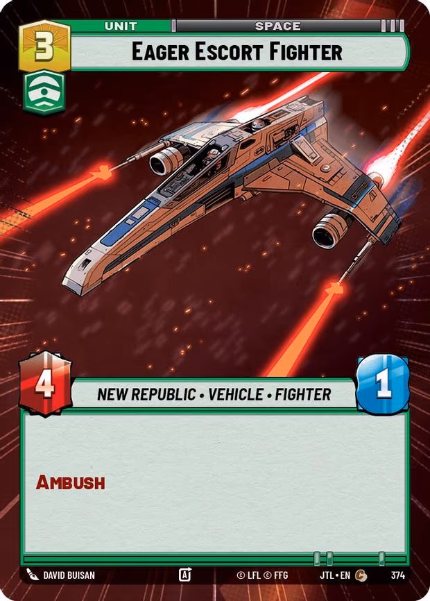 Eager Escort Fighter - Common (374)