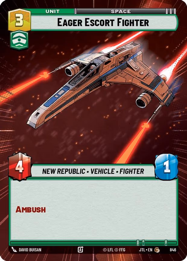 Eager Escort Fighter - Common (846)
