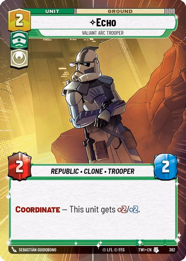 Echo - Valiant ARC Trooper - Uncommon (362)