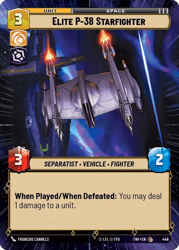 Elite P-38 Starfighter - Common (446)