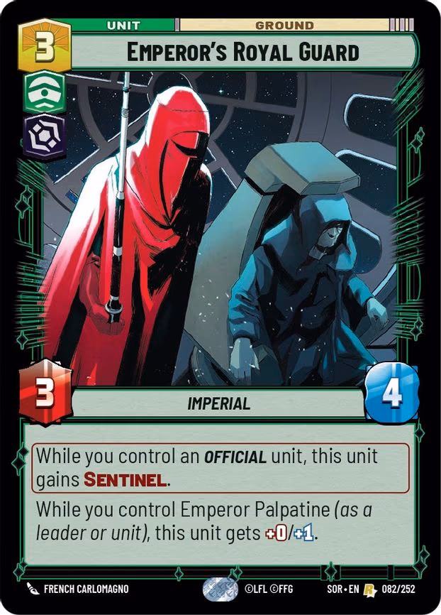 Emperor's Royal Guard - Rare (082/252)