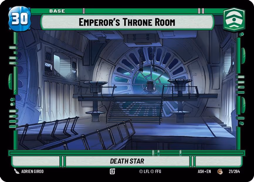 Emperor's Throne Room // Shield