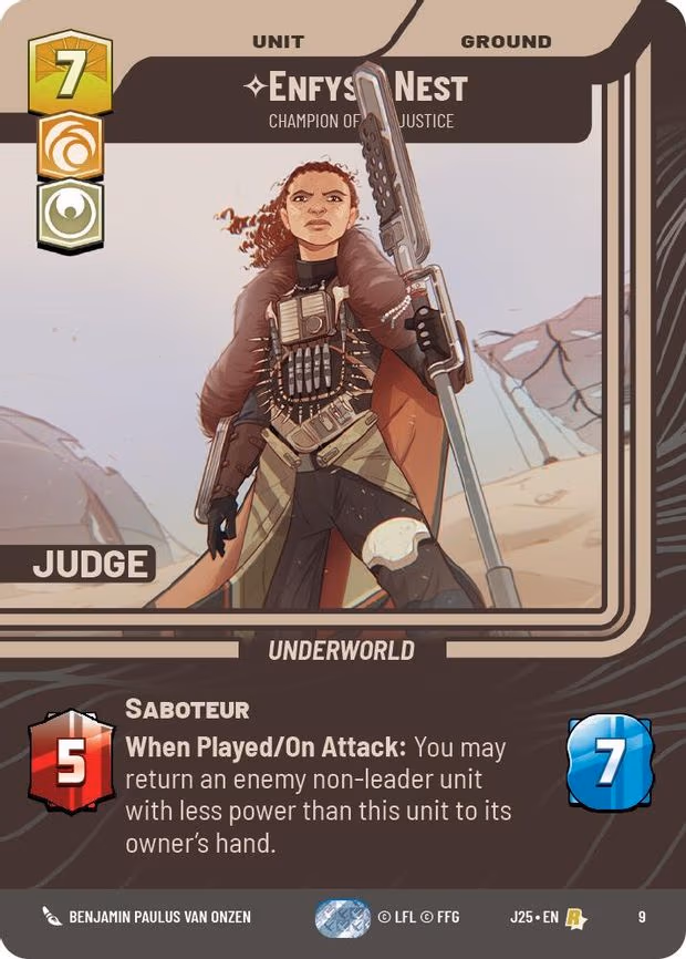Enfys Nest - Champion of Justice