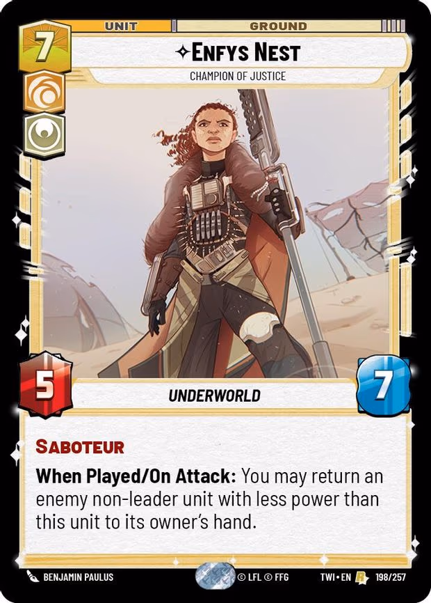 Enfys Nest - Champion of Justice