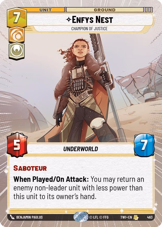 Enfys Nest - Champion of Justice