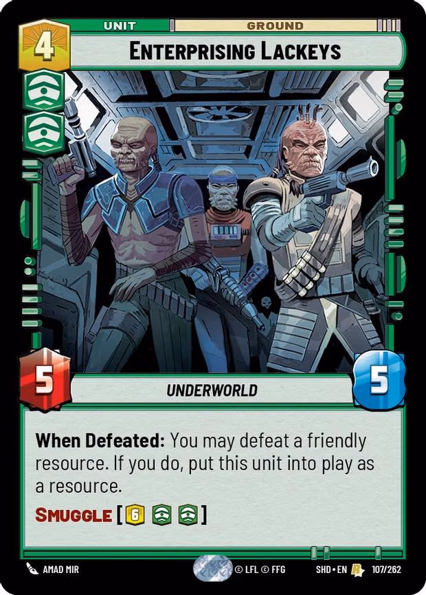 Enterprising Lackeys - Rare (107/262)