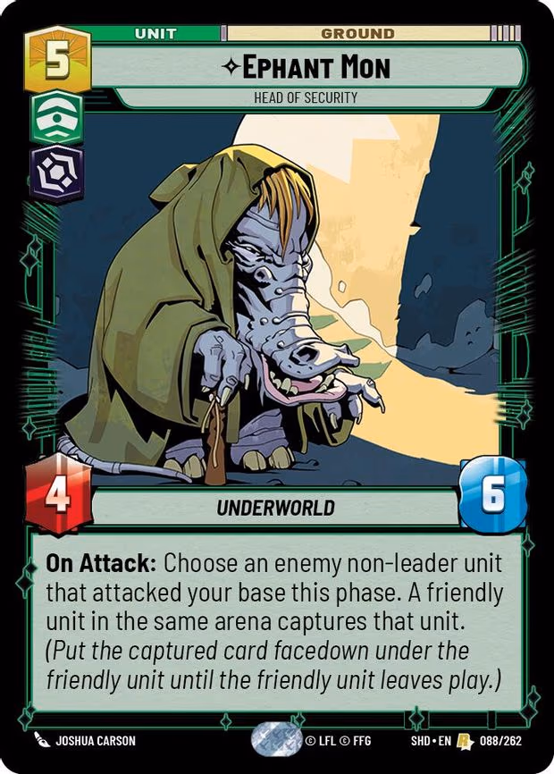 Ephant Mon - Head of Security - Rare (088/262)
