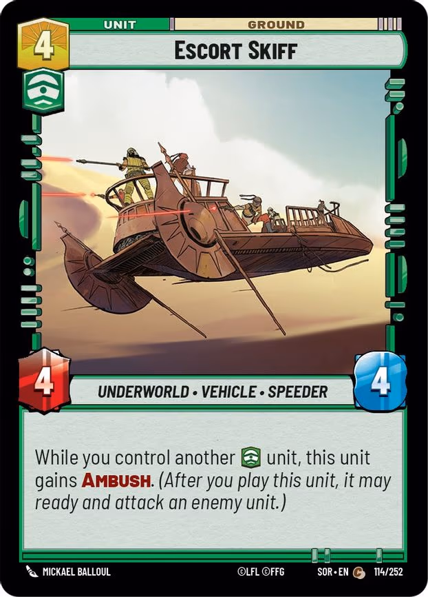Escort Skiff - Common (114/252)