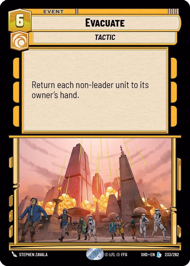 Evacuate - Legendary (233/262)