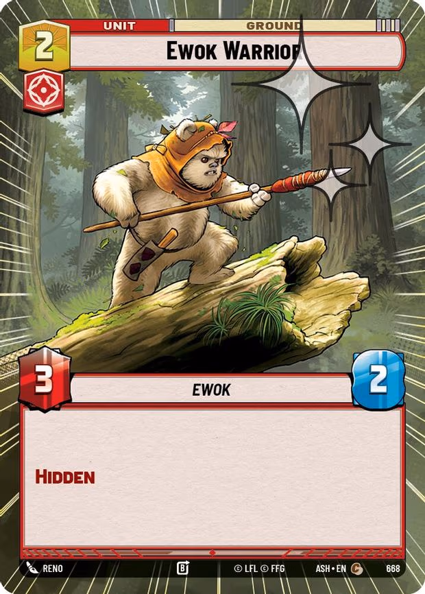 Ewok Warrior - Common (668)
