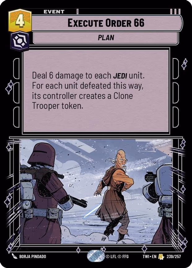 Execute Order 66 - Rare (239/257)