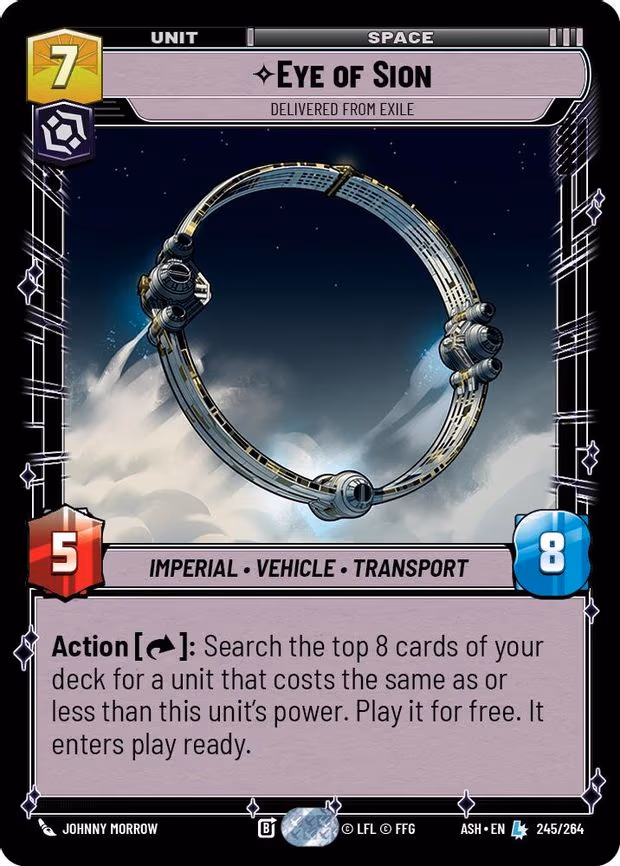 Eye of Sion - Delivered from Exile - Legendary (245/264)