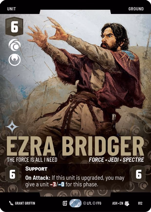 Ezra Bridger - The Force is All I Need (Prestige) - Uncommon (812)