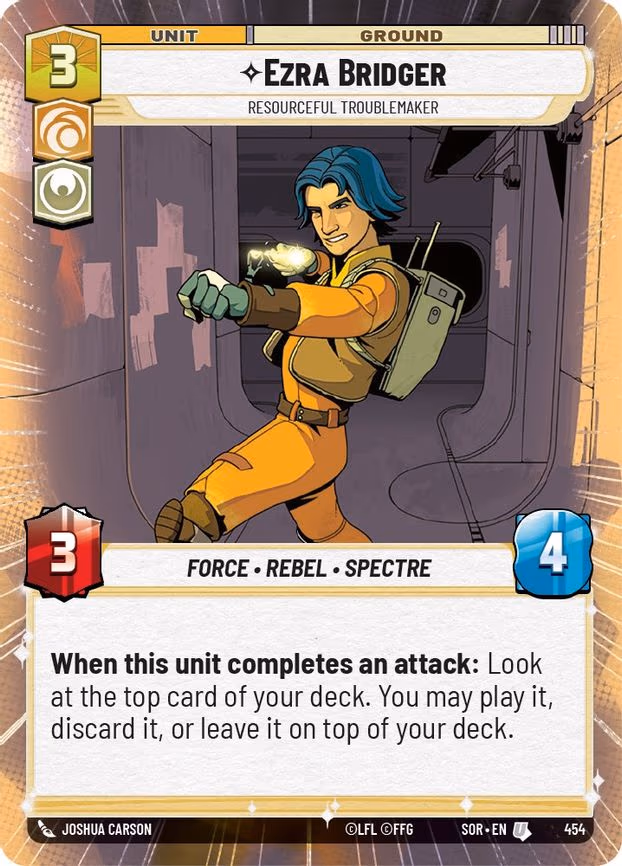 Ezra Bridger - Resourceful Troublemaker - Uncommon (454)