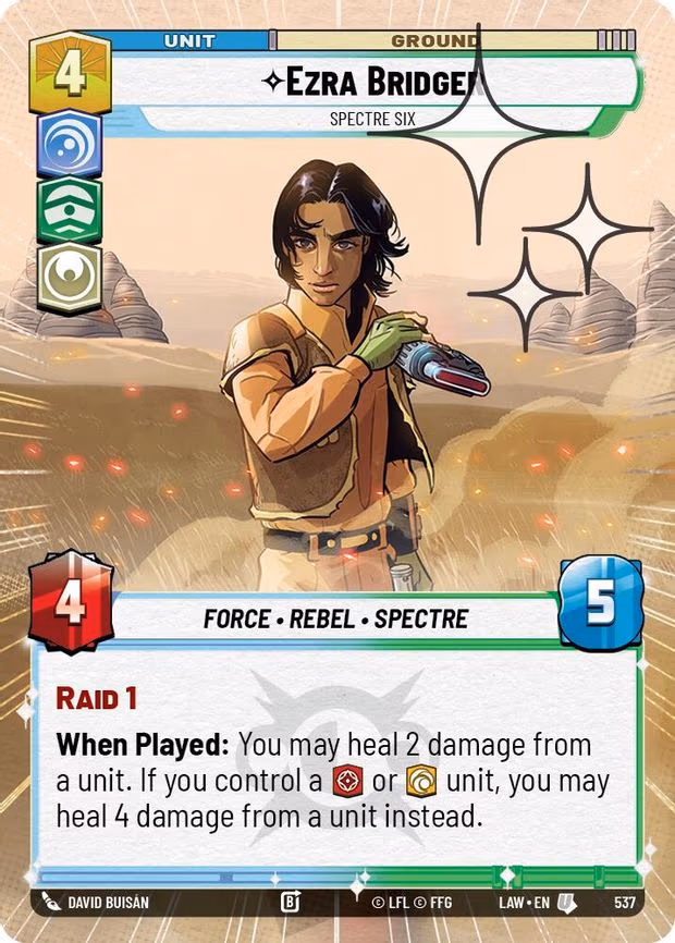 Ezra Bridger - Spectre Six - Uncommon (537)
