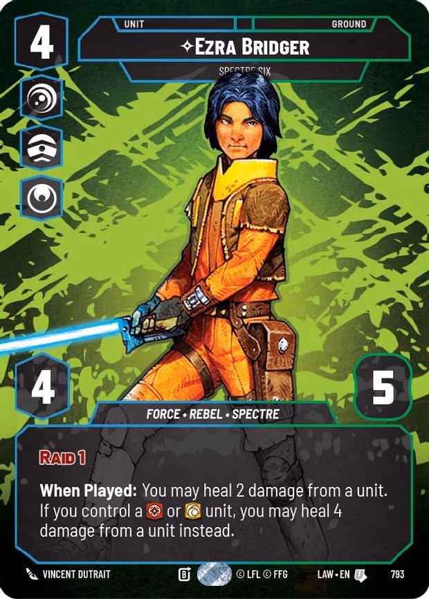 Ezra Bridger - Spectre Six (Prestige) - Uncommon (793)