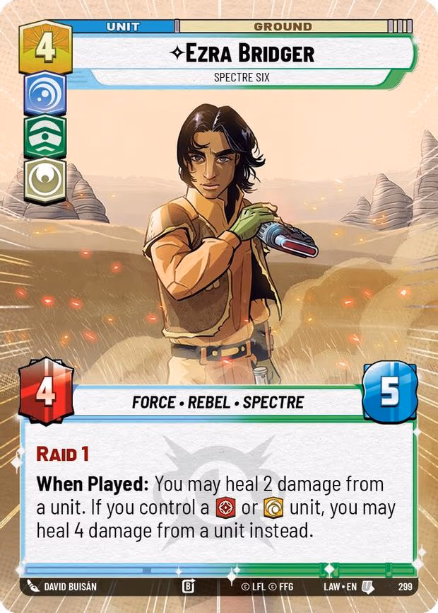 Ezra Bridger - Spectre Six - Uncommon (299)