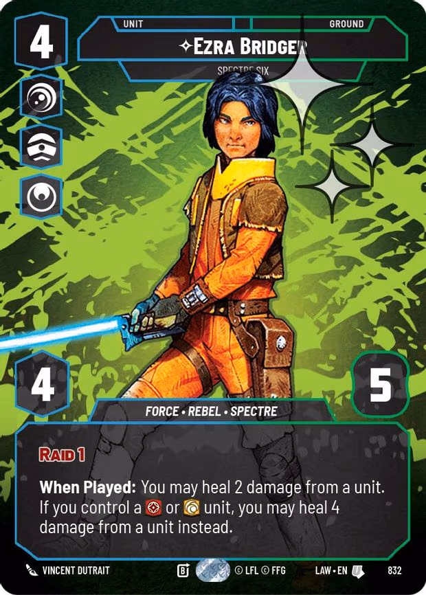 Ezra Bridger - Spectre Six - Uncommon (832)