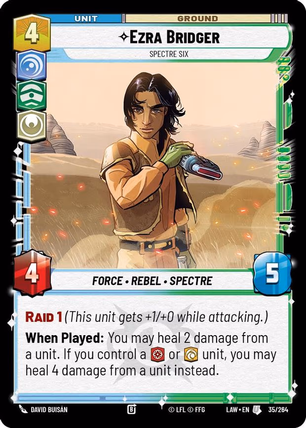 Ezra Bridger - Spectre Six - Uncommon (35/264)