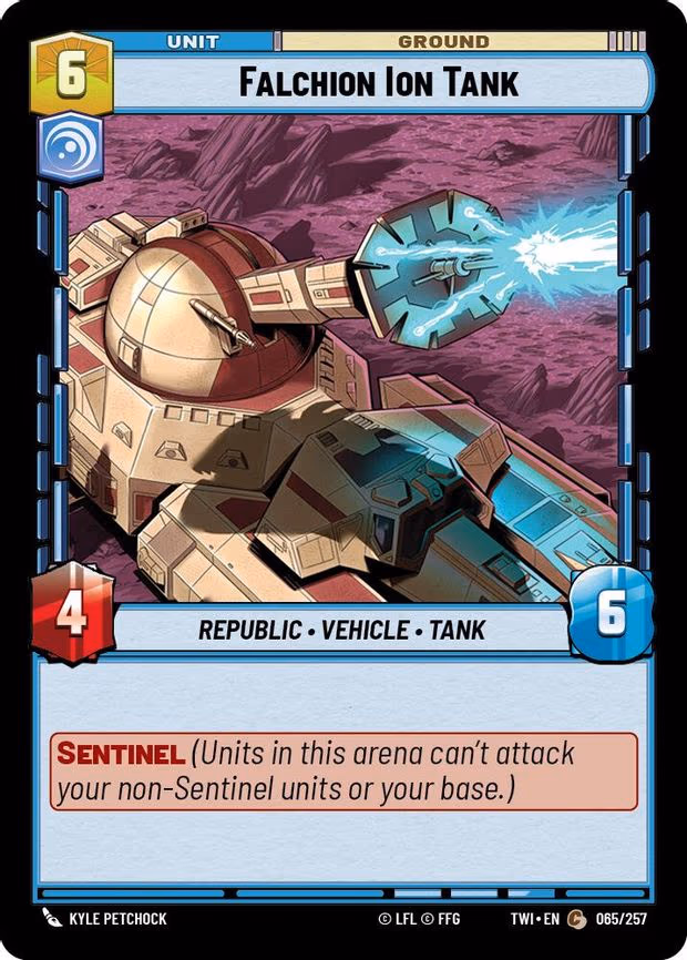 Falchion Ion Tank - Common (065/257)