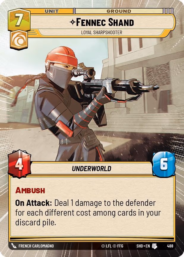 Fennec Shand - Loyal Sharpshooter - Uncommon (488)
