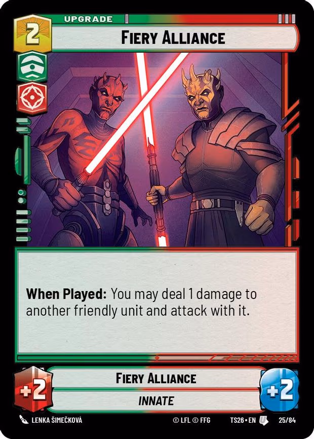 Fiery Alliance - Uncommon (25/84)