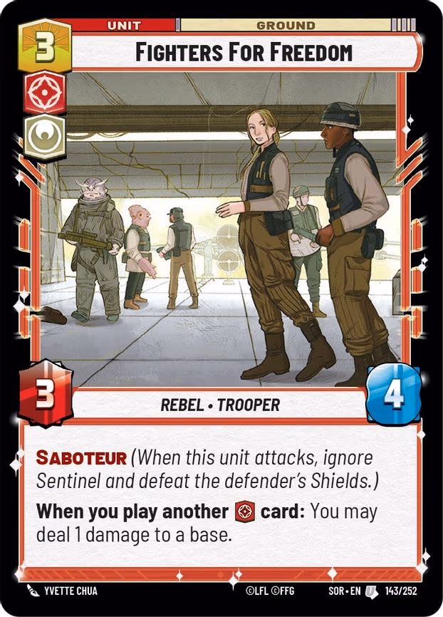 Fighters For Freedom - Uncommon (143/252)