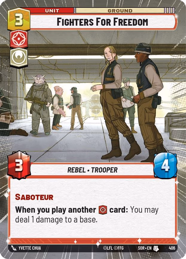 Fighters For Freedom - Uncommon (406)