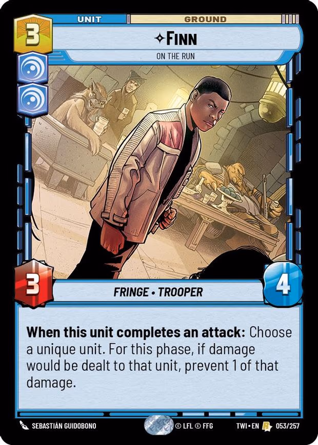 Finn - On the Run - Rare (053/257)