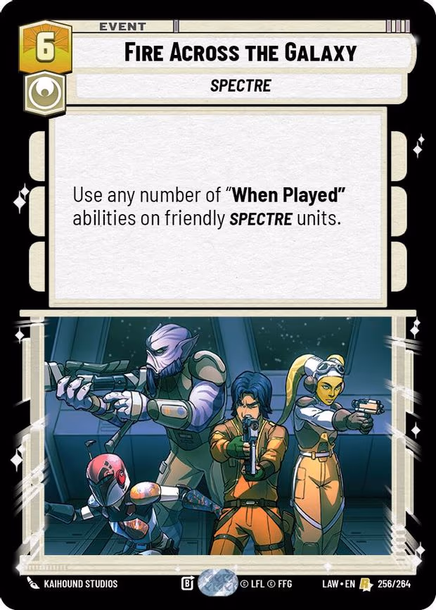 Fire Across the Galaxy - Rare (256/264)