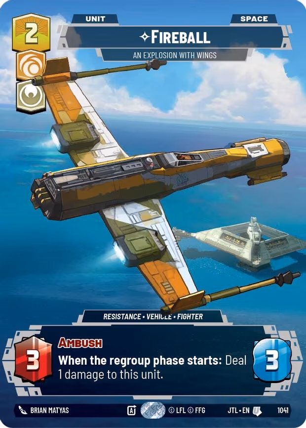 Fireball - An Explosion With Wings (Prestige) - Uncommon (1041)