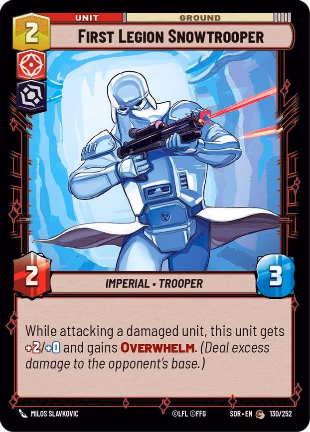 First Legion Snowtrooper - Common (130/252)