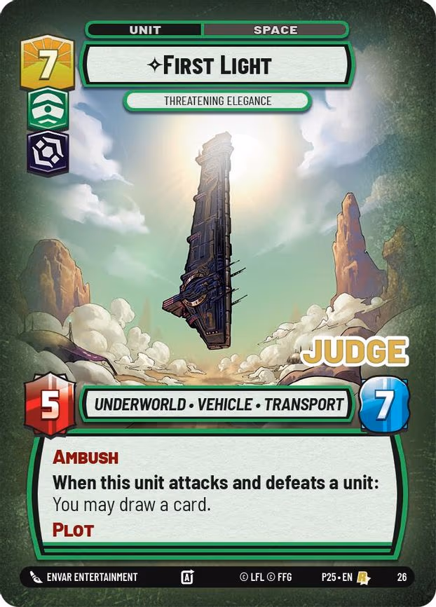 First Light - Threatening Elegance