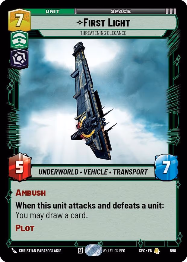 First Light - Threatening Elegance