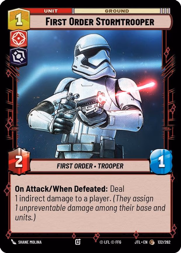 First Order Stormtrooper - Common (132/262)