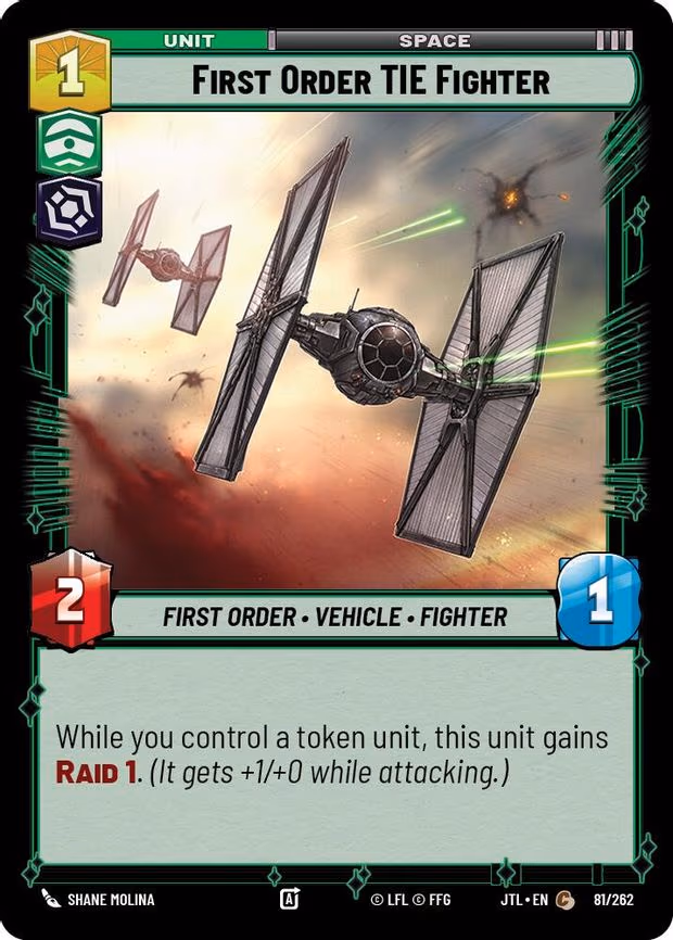 First Order TIE Fighter - Common (081/262)