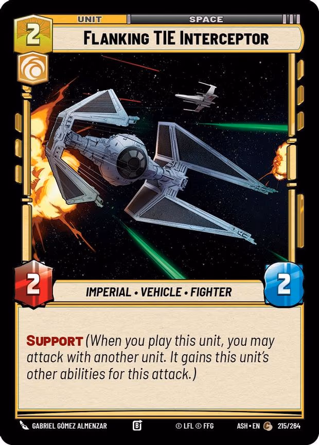 Flanking TIE Interceptor - Common (215/264)