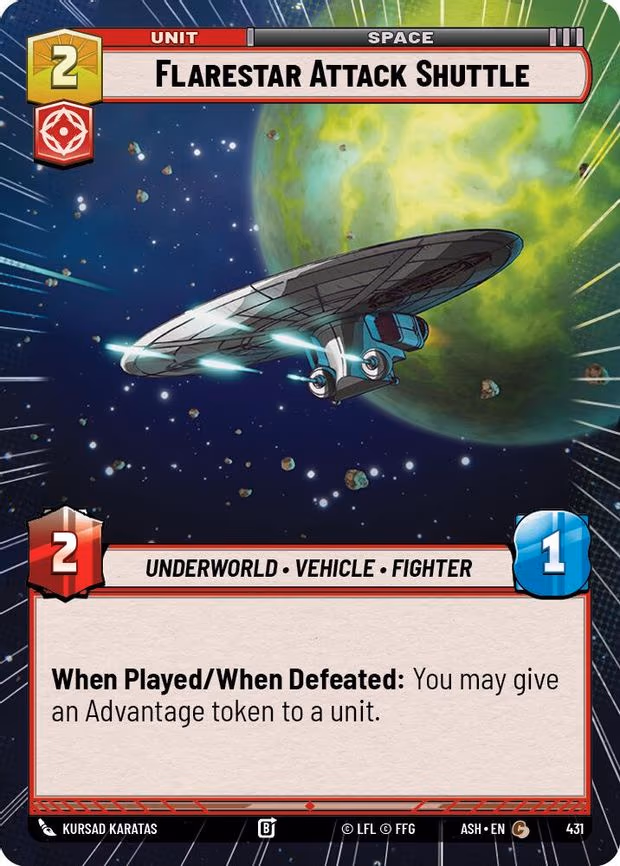 Flarestar Attack Shuttle - Common (431)