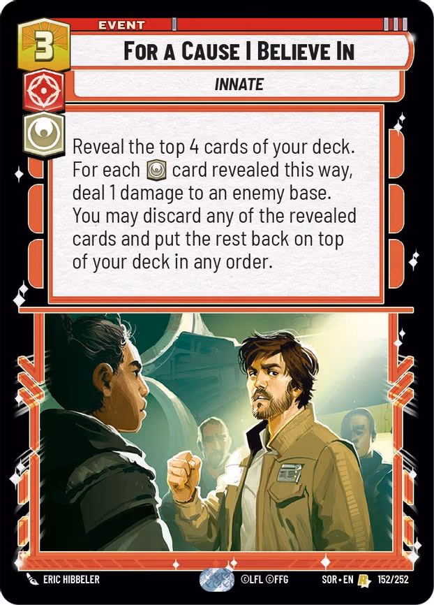 For A Cause I Believe In - Rare (152/252)