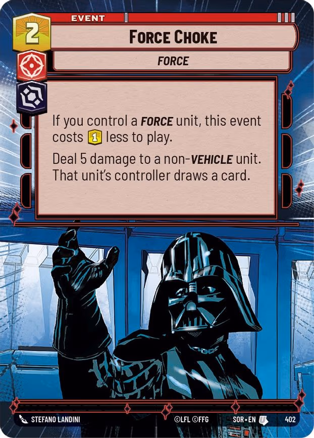 Force Choke - Uncommon (402)